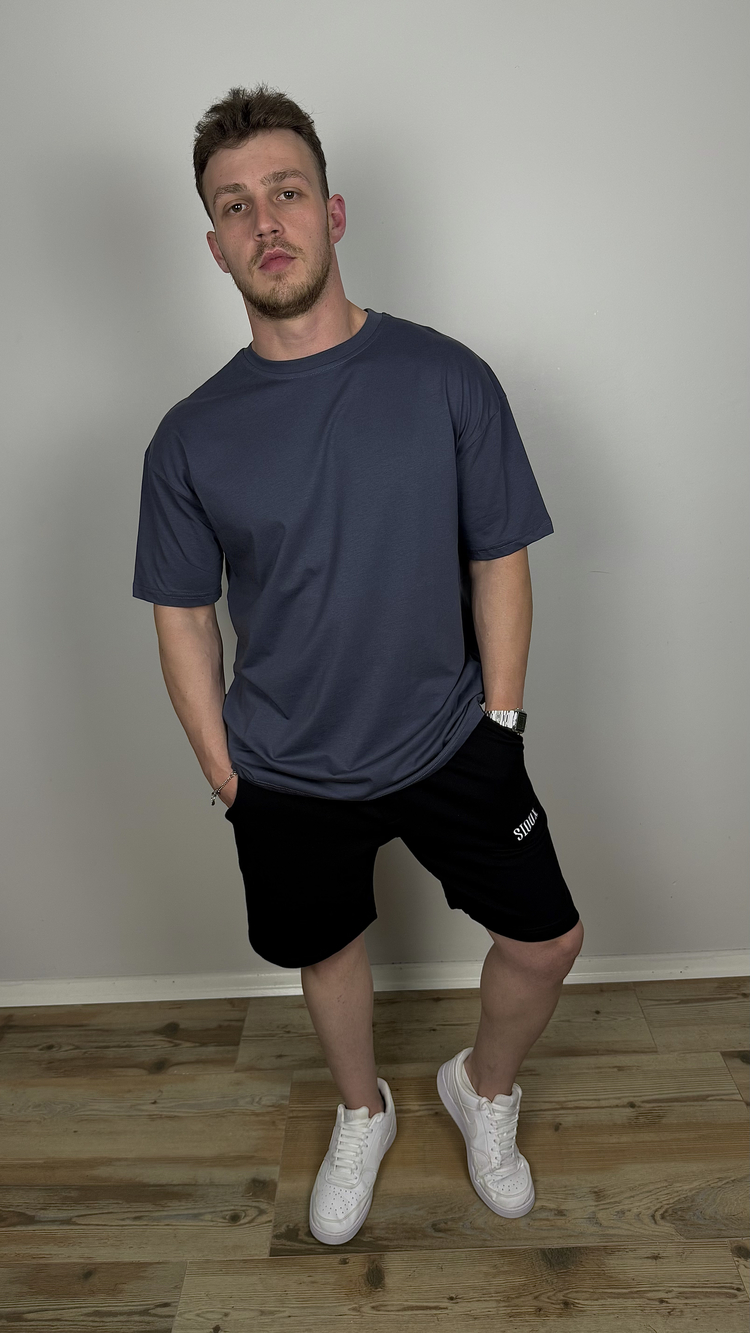 FÜME BASİC BOXY TİŞÖRT